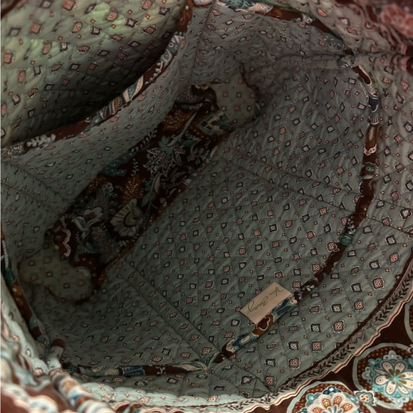 Vera Bradley Java Pattern Large Soft Tote Bag - Picture 3 of 4